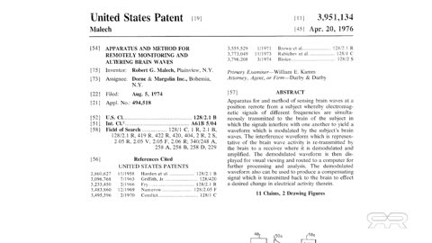 Sonic Mind Control on US Citizens May 28, 2024