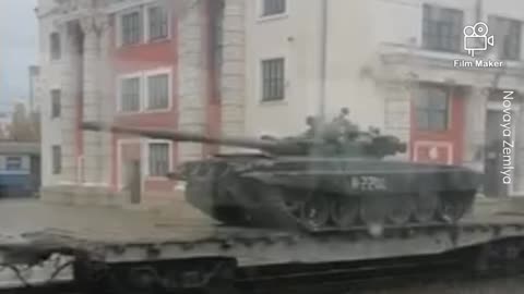 Belarusia sent tanks to the border with Ukraine