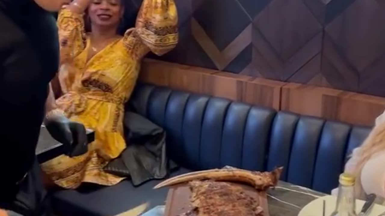 Nusrat aka salt Bae Steakhouse Los Vegas