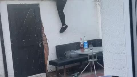 Wall Climbing Fail