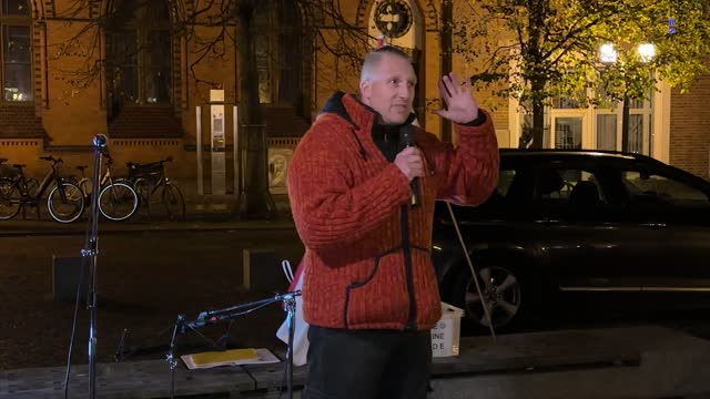 Greifswald - David reagiert auf Heikos Redebeitrag 07-11-2022