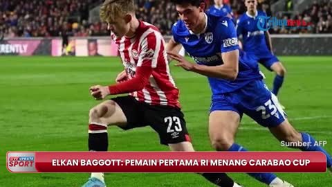 Elkan Baggot Cetak Sejarah Dalam 10 Hari, Jadi Pemain Pertama Timnas Indonesia Menang Carabao Cup