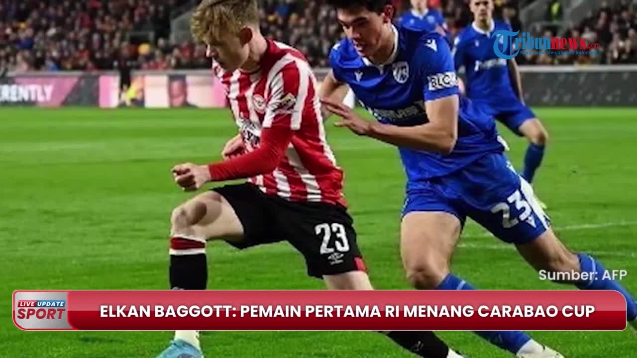 Elkan Baggot Cetak Sejarah Dalam 10 Hari, Jadi Pemain Pertama Timnas Indonesia Menang Carabao Cup