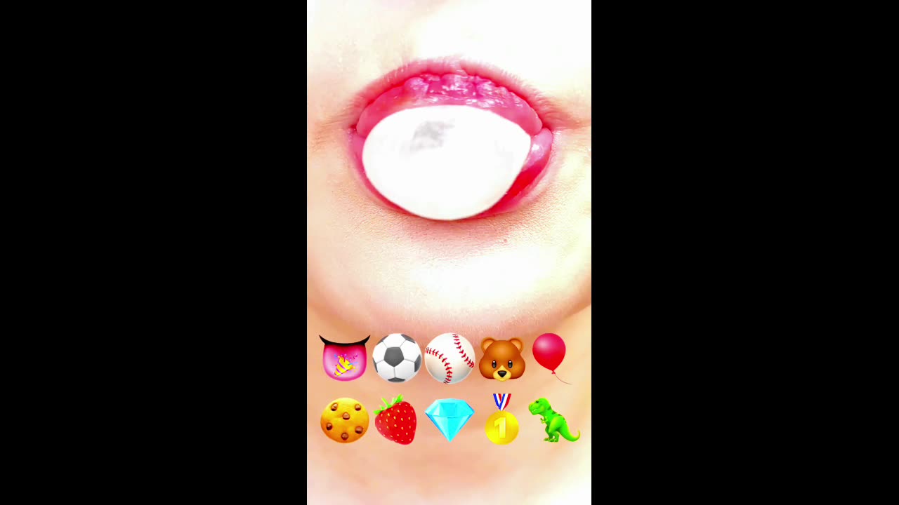 EMOJI FOOD eating sounds asmr satisfying sounds