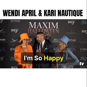 Wendi April & Kari Nautique At Maxim Party