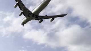 Cargo plane landing ICN