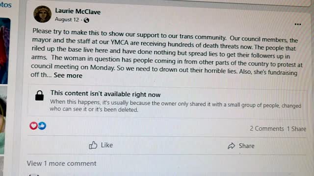 Laurie McClave Discussion