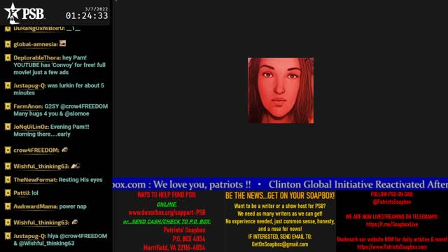 2022-03-07 01:00 EST - Round the World: with Rooster