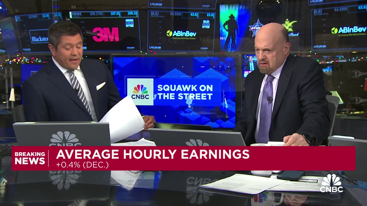 'Squawk on the Street' crew react to December jobs report