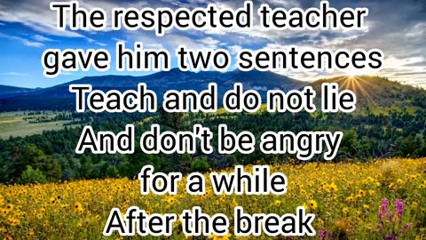 A truth history of a teacher and his student