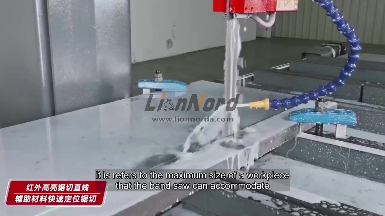 vertical band saw for steel plate cutting