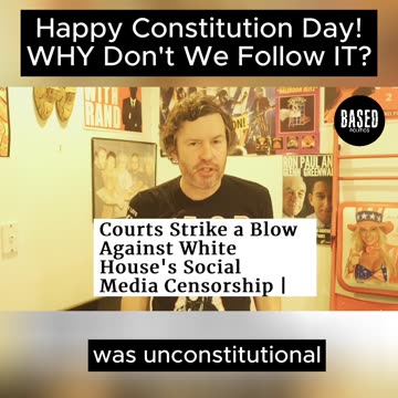 Happy Constitution Day! Why Don't We Follow It?