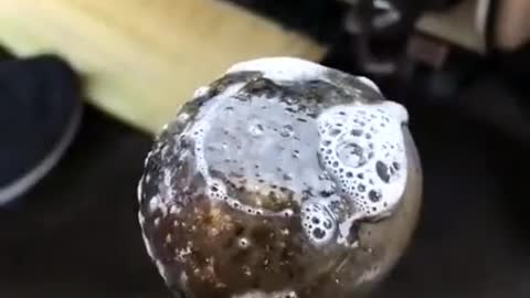 Car washing machine with fan-shaped