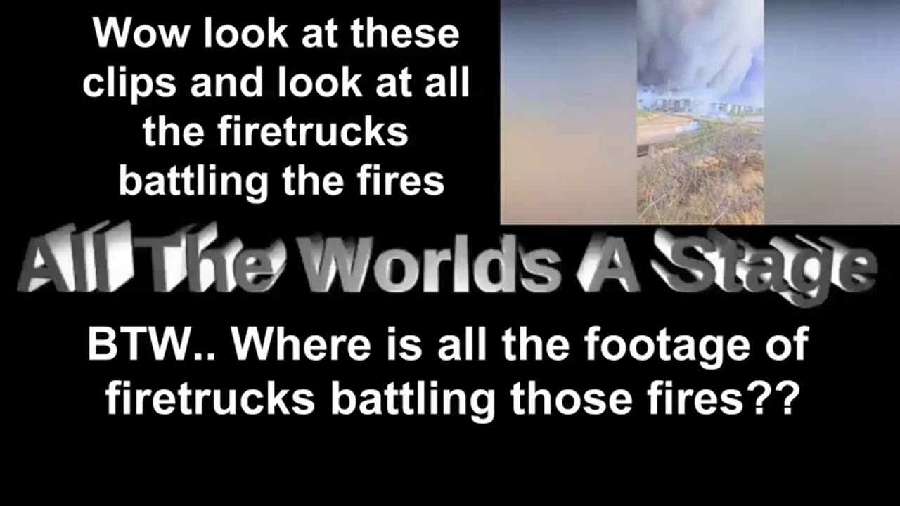 NO firetrucks - It´s the end of the world and you know it!