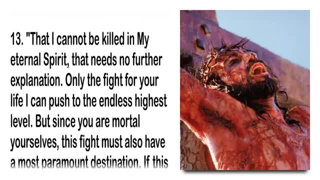 I thirst for your Love... Why do you hand Me only Vinegar & Bile ❤️ Jesus explains John 1928+30