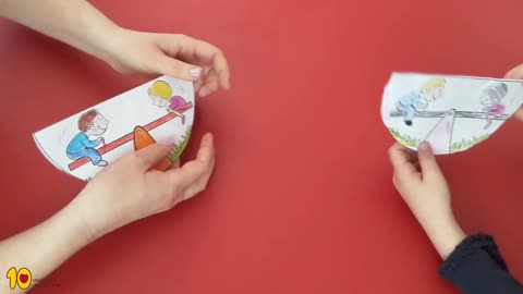 Seesaw Paper Craft for Kids