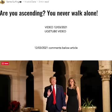 12/03/2021- Are you ascending? You never walk alone!