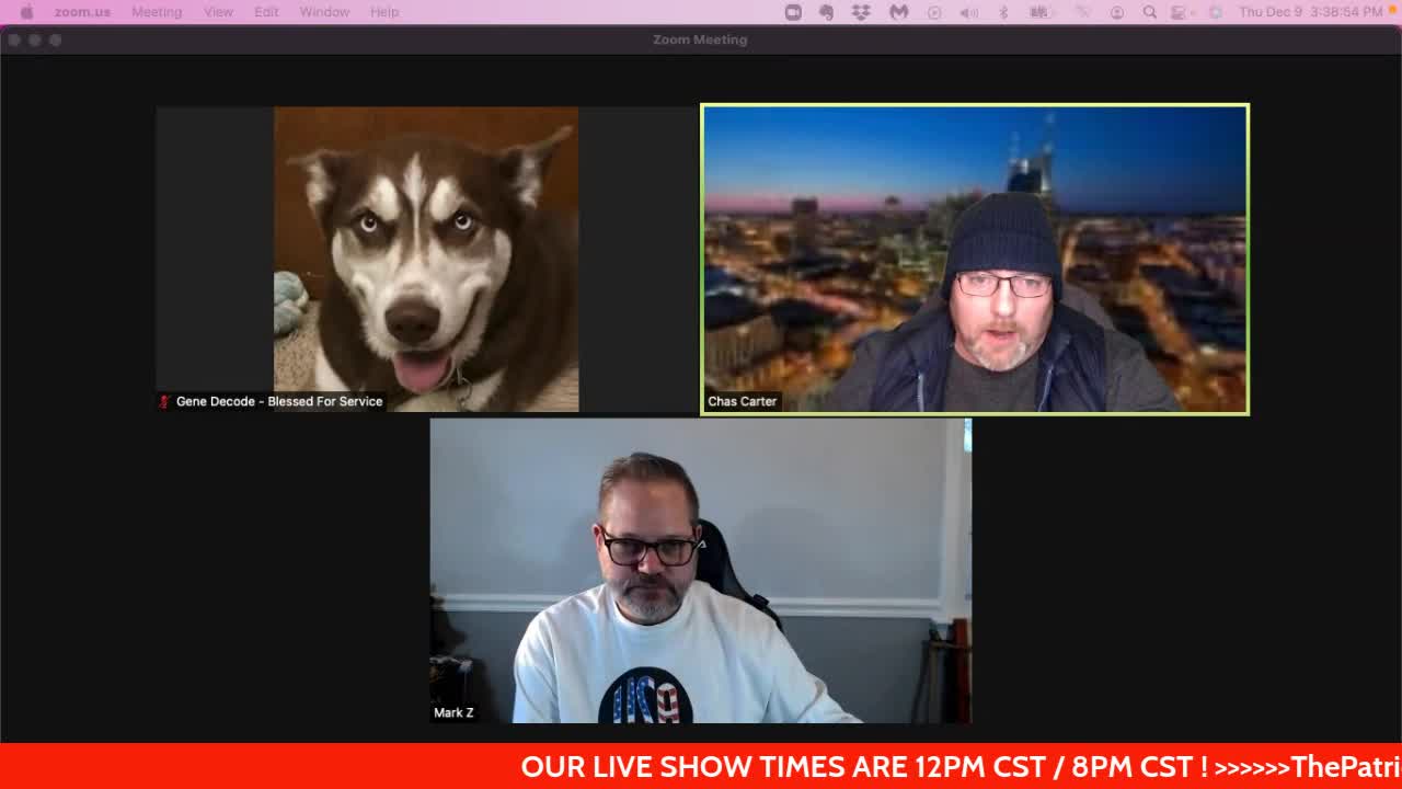 PPN- The Gene Decode Show With The Original Mark Z & Chas Carter