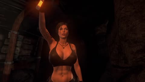 Lara and his Friend try to escape tunnel - Rise of the Tomb Raider Gameplay