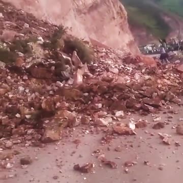 A Peruvian Witch Attempts To Use Her Powers To Stop A Landslide