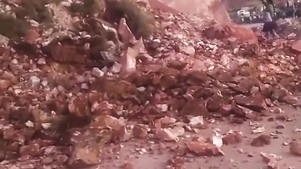 A Peruvian Witch Attempts To Use Her Powers To Stop A Landslide