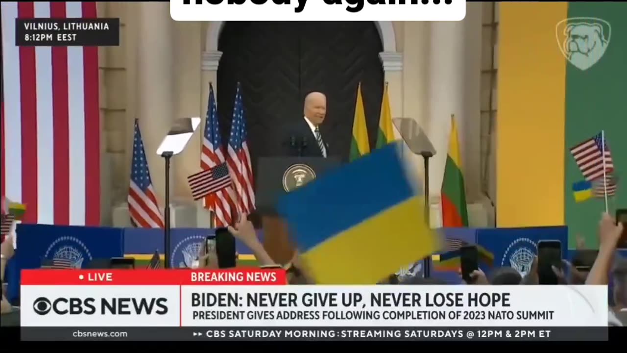 REACT: Biden Waves and Points to Nobody Again...