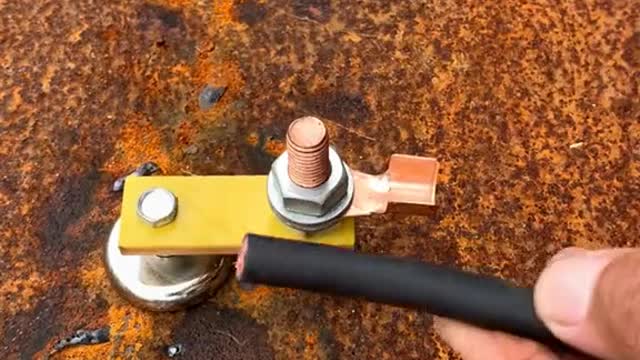 Correct copper wire connection mode