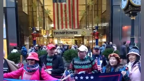 Merry Christmas from Trump Tower