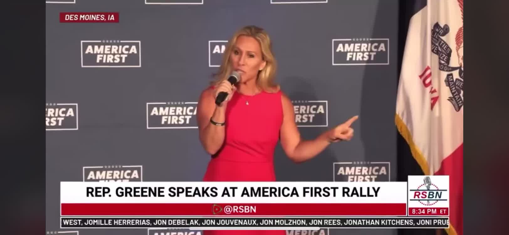 MTG: Done with R’s who say one thing but do nothing