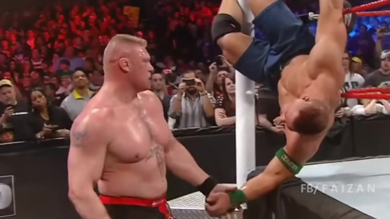 John Cena vs Brock Lesnar Best Match