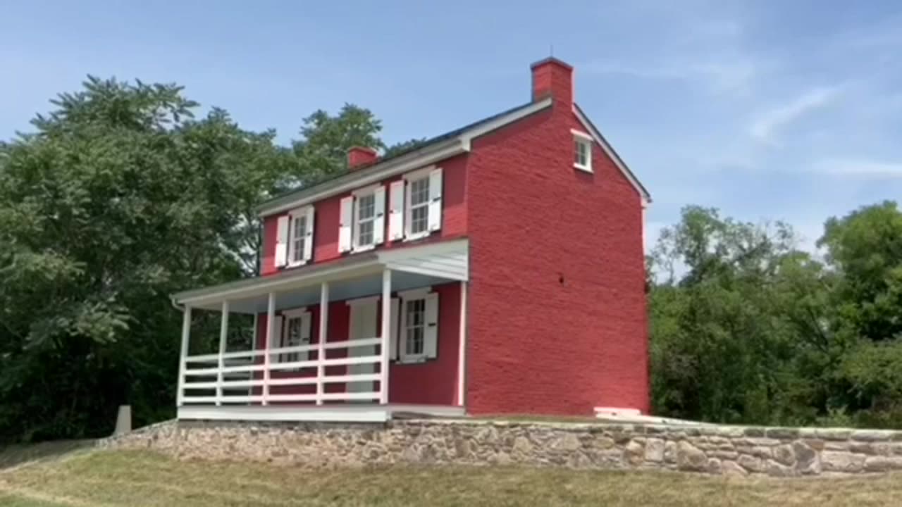 Ephraim Whisler House and Blacksmith Shop (First Shot Marker)