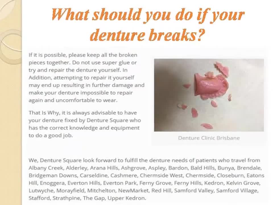 Denture Repairs - Denture Repairs BrisbaneㅣDenture Clinic Brisbane | False teeth