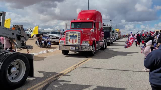 People's convoy CA departure 2022