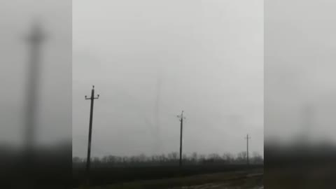 A missile fired from Russia. Russia attacks Ukraine