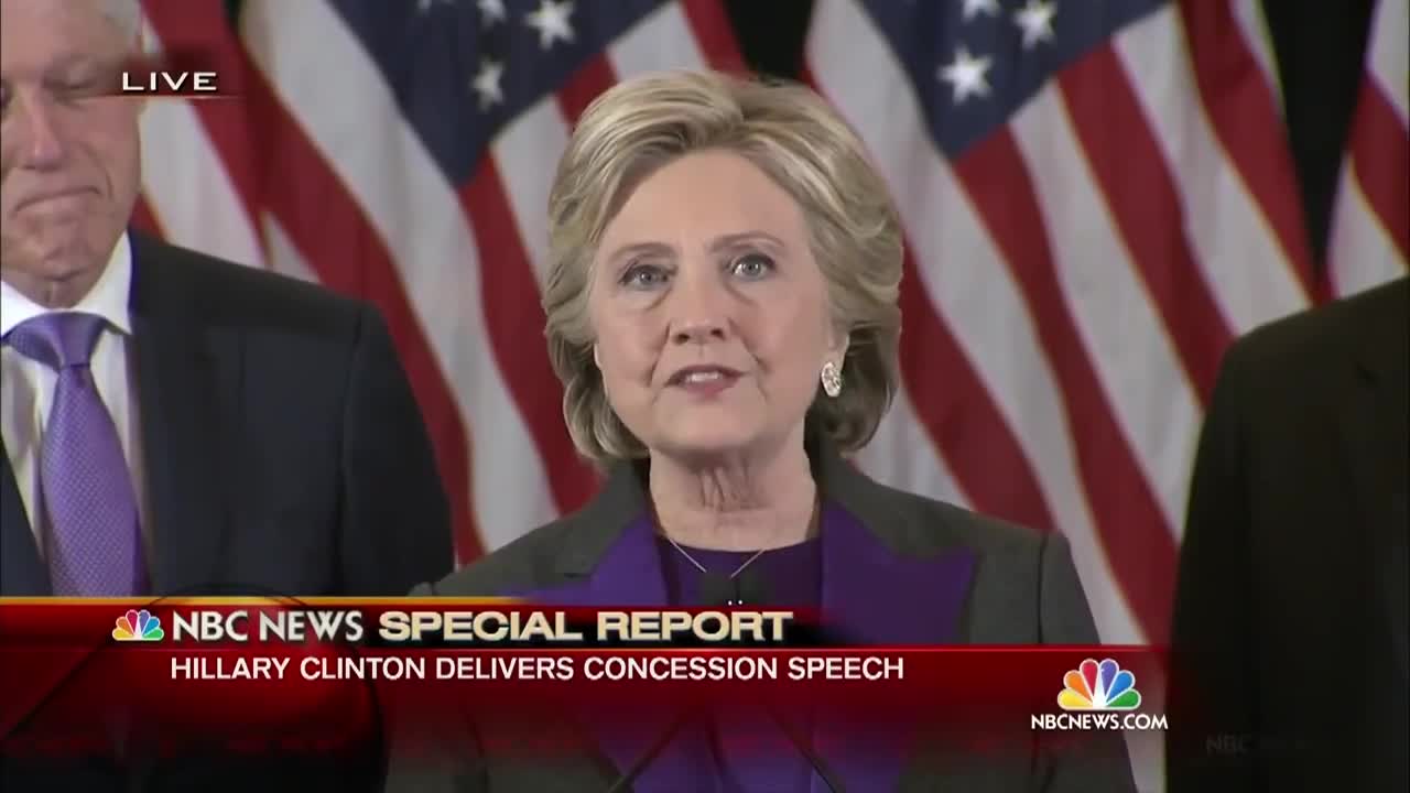 Hillary Clinton's Full Concession Speech