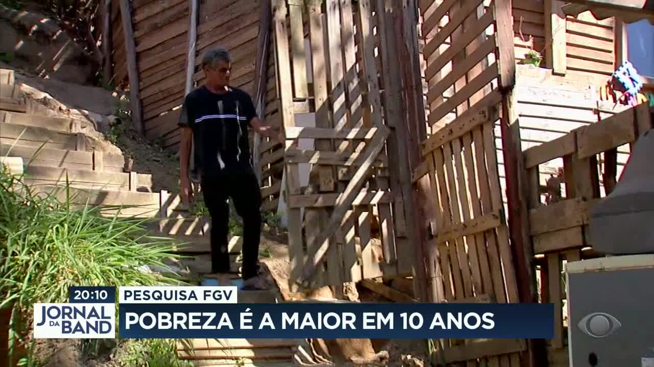 Pobreza no Brasil é a maior em 10 anos