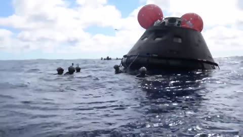 U.S. Navy Recovers NASA Orion Space Capsule • EFT-1