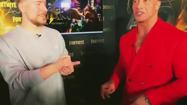 😲 OMG THE ROCK Accept the challenge