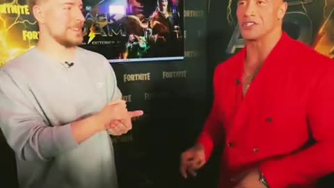 😲 OMG THE ROCK Accept the challenge