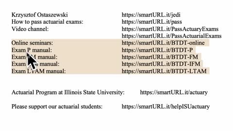 Exam LTAM exercise for December 2, 2021