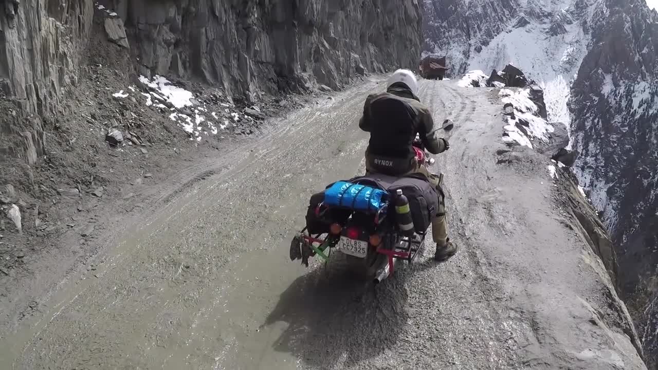 Scary Near Miss on Slippery Mountain Road