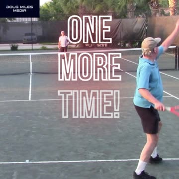 OUTSTANDING BACKHAND VOLLEYS AT THE NET!