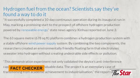 Energy Problem Solved China Has Launched A Floating HYDROGEN FARM For Clean Renewable Energy