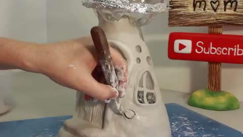 ❣DIY Mushroom Fairy House Lamp Using a Coke Plastic Bottle❣