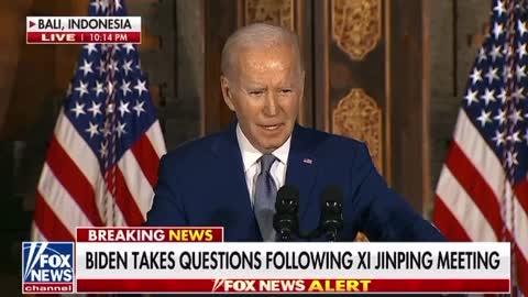 Joe Biden Full Presser From G20 11/14/2022