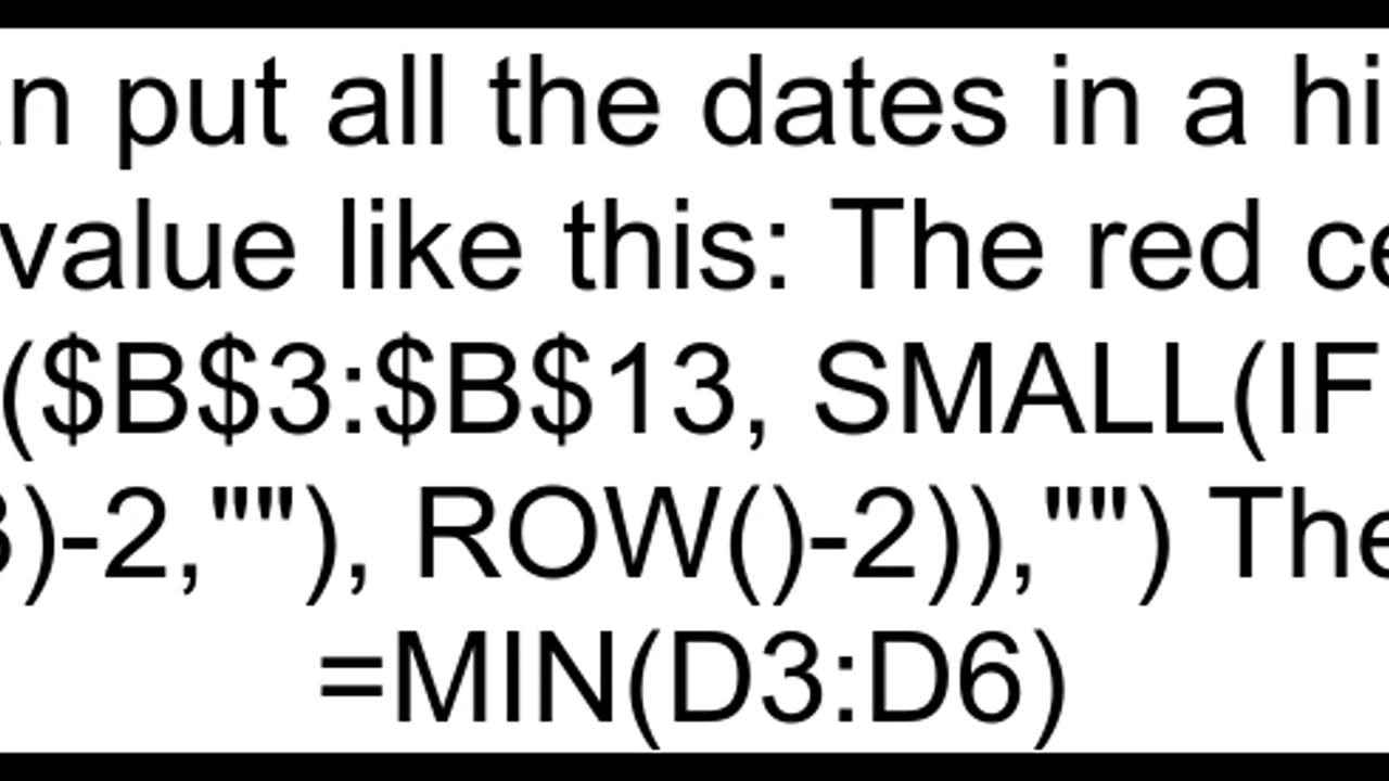 Excel formula or vlookup to pick latest date