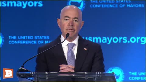 NOW: Nancy Pelosi, DHS Sec. Alejandro Mayorkas Speaking at U.S. Conference of Mayors…