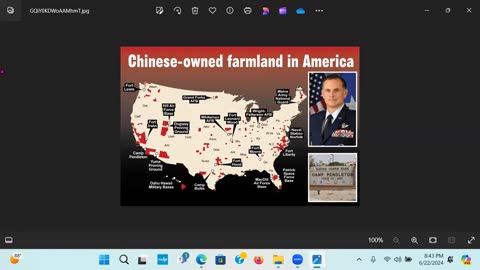 China Owned Land Near Air Bases in USA = Total Takeover