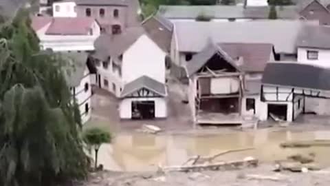 NATURAL DISASTERSs: in Germany & Belgium