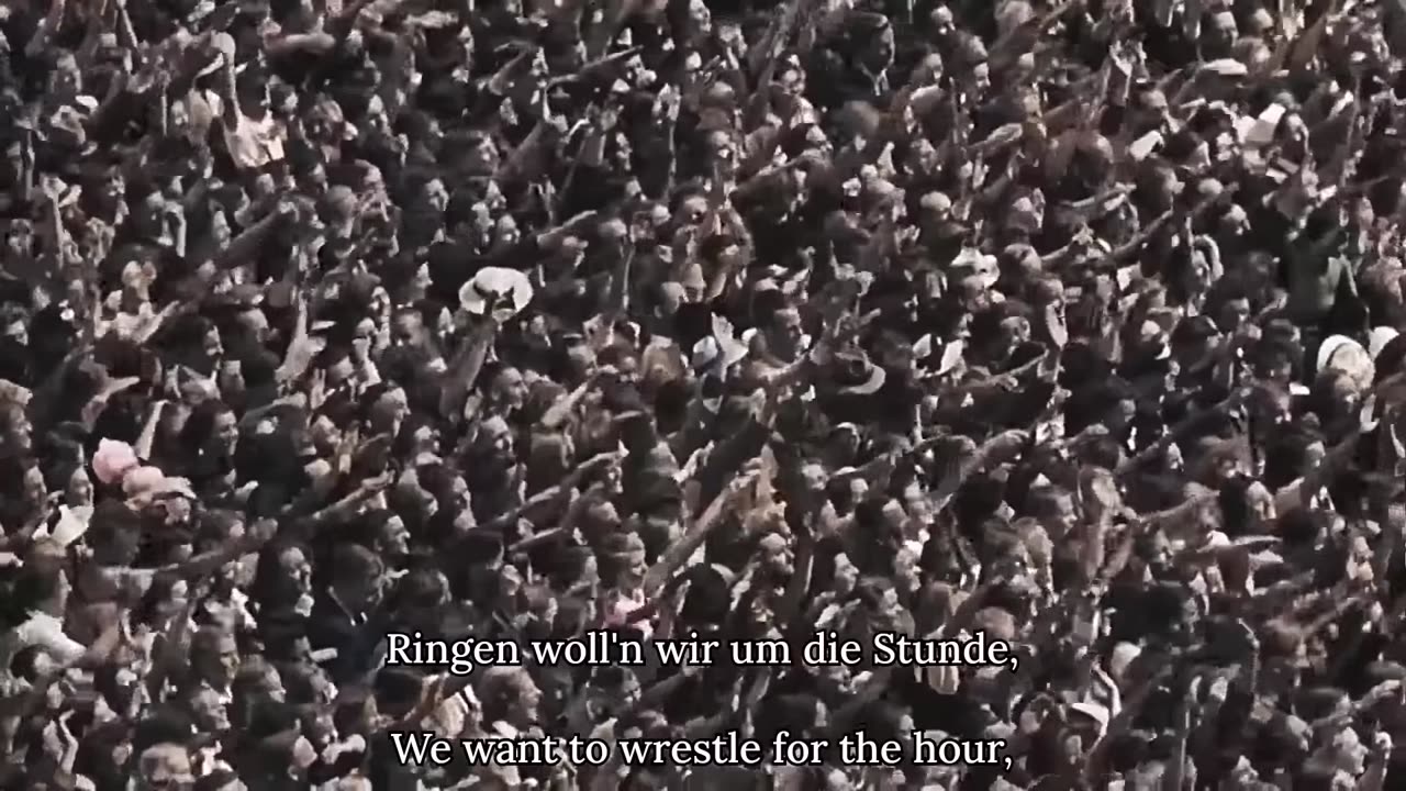 Die Hitlerleute [German + English Lyrics]